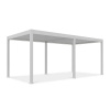 Gutroof ELEGANCE AUTOMATIC + LED osvetlenie hliníková pergola 3 x 6 m biela
