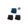 Boxerky Sensor COOLMAX TECH 3-PACK, čierne/afírové - XXL