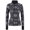 tričko KARI TRAA ELSE HALF ZIP Black S