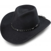 Stars & Stripes Klobúk westernový Reno Stars & Stripes, čierny Obvod hlavy: M