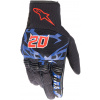 rukavice COPPER FQ20 kolekce, ALPINESTARS (černá/červená/modrá/bílá, vel. S)
