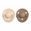 BIBS De Lux cumlíky zo silikónu 2ks - one size vanilla-dark-oak