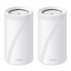 TP-Link Deco BE85(2-pack) WiFi7 Mesh(BE22000,2,4GHz/5GHz/6GHz,1x10GbELAN/WAN,1xSFP+/10GbELANcombo,2x2,5GbELAN/WAN,1xUSB)