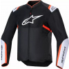 Textilná bunda Alpinestars T-SPS Air v2 čierna/biela/červená fluo XL