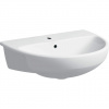 Geberit Selnova - Umývadlo 550x440 mm, s 1 otvorom na batériu, s prepadom, biela 500.311.01.7