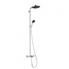 Hansgrohe Activera S - Sprchový set s vaňovým termostatom, priemer 24 cm, 2 prúdy, EcoSmart, chróm 28871000