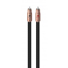 Audioquest Black Beauty interconnect RCA - 1,0 m