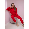 Kesi Dámska zateplená súprava Evita - mikina + tepláky - výpredaj Farba: Červená, Veľkosť: UNI