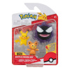 Boti Figúrka Pokémon Battle Figure 3-pack (Teddiursa, Pikachu, Gastly)