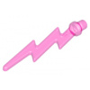 27256 Trans-Dark Pink Wave Angular (Lightning Bolt) (Transparentní tmavě růžová vlna hranatá (Blesk))