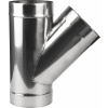 PRODMAX Nerezový komínový sopúch 45° - priemer 80 mm, hrúbka steny rúry 0,6 mm, dymovod - jednoplášť