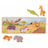 Bigjigs Toys Magnetické puzzle safari Bigjigs Toys