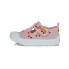 Dievčenská plátená obuv D.D.step CSG-317 BABY PINK 20-25