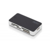DIGITUS Čtečka karet USB 3.0 s připojovacím kabelem USB 1m Podpora karet MS / SD / SDHC / MiniSD / M2 / CF / MD / SDXC