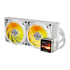 Darkflash Vodné chladenie pre procesor DE240 (biele) DE240 White