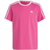 adidas Essentials 3-Stripes Cotton Loose Fit Boyfriend Tee Jr IC3639 (191552) Black 152cm