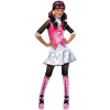Draculaura - kostým Monster High - licenčný kostým - vek 5 - 7 rokov