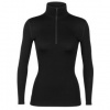 Icebreaker Merino 260 Tech LS Half Zip Women Čierna S