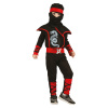 Kostým Ninja (kapucňa, čelenka, vesta, kombinéza, opasok), veľkosť 92 /104 cm