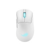 ASUS myš ROG Keris II Origin, bezdrátová herní myš, bílá