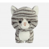 Aurora Plyšová mačka Grey Tabby Cat - Teddy Pets - 7In/17,5 cm