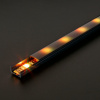 LED hliníkový profilový lišta - 1000 × 17 × 8 mm – U profil – čierny