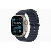Apple Watch Ultra 2 49 mm prírodný titán s námornícky modrým oceánskym remienkom MX4D3CS/A