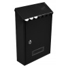 Poštová schránka - SOLID BLACK BOX LIST 300x21x65 (Poštová schránka - SOLID BLACK BOX LIST 300x21x65)