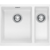 FRANKE Sirius SID 160/2 Tectonite dvojdrez, spodná montáž, 560 x 440 mm, biela, 125.0363.803
