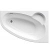 Ravak ASYMMETRIC WHITE akrylátová vaňa 150 x 100 cm C451000000