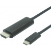 PremiumCord kabel USB-C - HDMI, 4k@60Hz, 1,8m ku31hdmi03