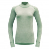 tričko DEVOLD KVITEGGA Merino 230 Cross Neck WMN Raw White L