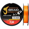 Daiwa Pletená Šnúra J-Braid X8 Expedition Smash Orange 150m 0,06mm 5,2kg