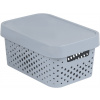 Curver INFINITY DOTS box 4,5L - šedý