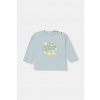 United Colors of Benetton detské bavlnené tričko s dlhým rukávom 3I1XA106Z.W.Stagionale modrá 68