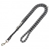 Trixie Vodítko Cavo Predĺžené 1,8cm/2m - Čierno/Strieborné
