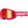 Okuliare 100 % Strata 2 Junior Pink mirror