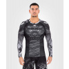 Rashguard Venum Gorilla Jungle - dlouhé rukávy - Black/White Velikost: M