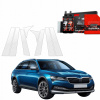 8v1 PPF fólia na stĺpiky pre Škoda Superb 3 Combi (2019-2023) Grizz