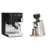 Rancilio Silvia E, black + Eureka Mignon Zero 65 Speedy, CR white