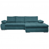 Carryhome ROHOVÁ SEDACIA SÚPRAVA, textil, petrolejová - Sedačky - 002300011413