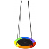 Kruzzel 25285 Hojdací kruh 100 cm, dúhový 5900779954946