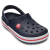 CROCS 204537 sandále, dreváky navy/red r C5 (20-21)