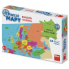 Dino mapy evropa 69 dielov