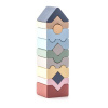 CUBIKA Pastel 16099 Veža XI - drevená skladačka 12 dielov