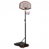 vidaXL Basketbalový stojan čierny 216-250 cm polyetén 93656