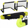 Sada cieľov FUTBALOVÉ CIELE DUNLOP bránka (SET 2 MINI FUTBALOVÝCH BRÁNOK ZÁHRADNÝ SKLADACÍ PRENOSNÝ DUNLOP)