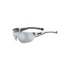Slnečné okuliare UVEX Equate, white mat/mirror silver S1