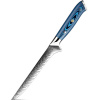 IZMAEL Damaškový kuchynský nôž Tukami Boning/Modrá 15 cm