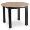 PROXIMA.store - Okrúhly rozkladací stôl HARRY FARBA: dub artisan
